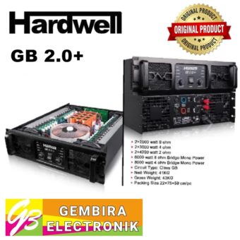 Power Hardwell GB 2.0+ Professional Amplifier