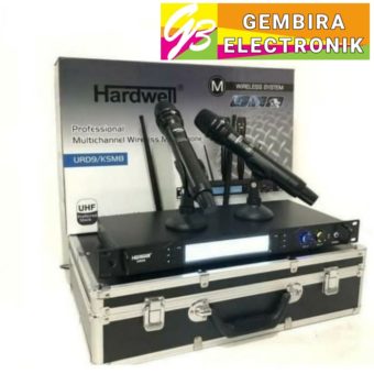 Mic Wireless Hardwell URD-9 Dual Handheld