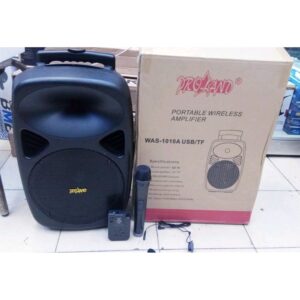 speaker portable metting 10inch PROLAND WAS-1010A USB pegang headset