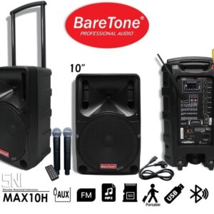 SPEAKER PORTABLE BARETONE MAX 10 H