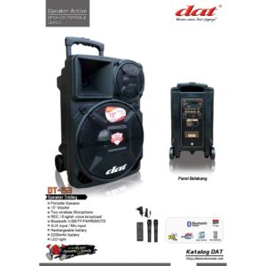 Speaker Portable 15 Inch DAT DT 153 Original