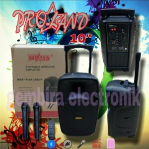Speaker Portable Bluetooth Proland 10 inch Was 1010a meeting wireless