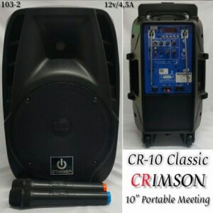 Speaker aktif portable 10 inch Crimson cr10 speker aktif portable
