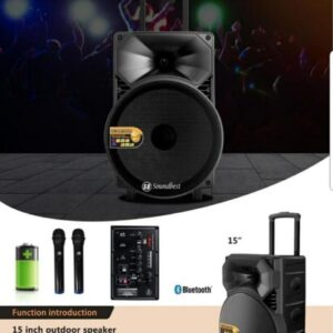 Speaker aktif Soundbest 15 inch FT15 Portable Meeting Wireless Bluetooth Original