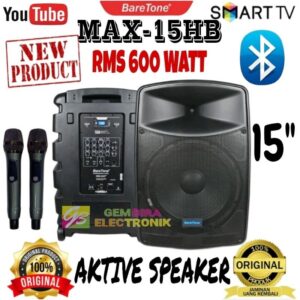 Speaker Meeting Portable Wireless Max 15 HB 15 Inch Original
