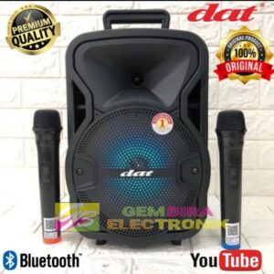 PORTABLE SPEAKER WIRELESS DAT DT-820QD ORIGINAL 8INCH BLUETOOTH-USB
