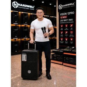 Speaker Portable Aktif Hardwell 12 Inch Vision 12 Pro Original