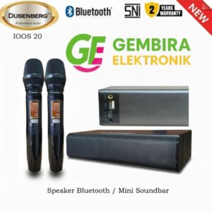 Speaker Bluetooth Portable Mini Soundbar Dusenberg ioos 20 Original
