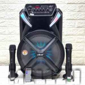 Speaker Portable Wireless DAT DT 1210FT X2 Original 12 inch Bluetooth