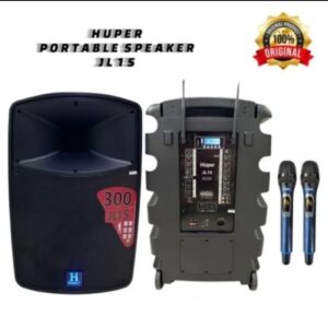 Speaker Portable Wireless Huper JL 15 Original 15 inch HUPER JL15 Blue