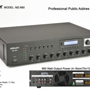 Ampli Ashley MZ660 (660 Watt) High Impedance