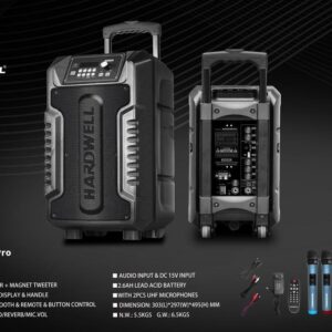 Speaker PORTABLE Hardwell Turbovoice 8 PRO