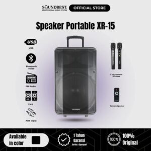 SOUNDBEST SPEAKER PORTABLE XR-15