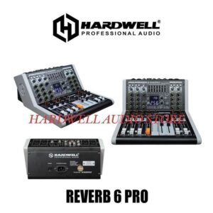 Mixer Audio Hardwell 6 Channel / Mixer Live Streaming / Mixer Podcast Hardwell Reverb 6 Pro Original